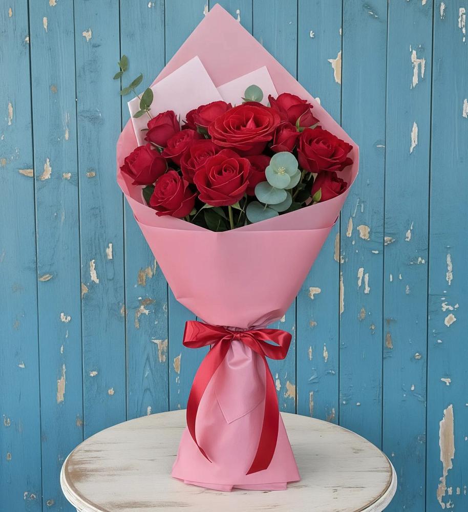 Букет цветов из: Розы в Железнодорожном Калининградской области
