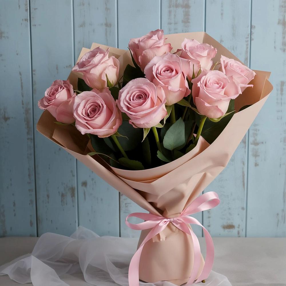 Букет цветов из: Розы в Железнодорожном Калининградской области