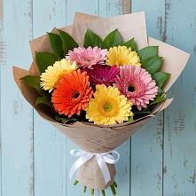 Букет цветов из:  Герберы в Железнодорожном Калининградской области