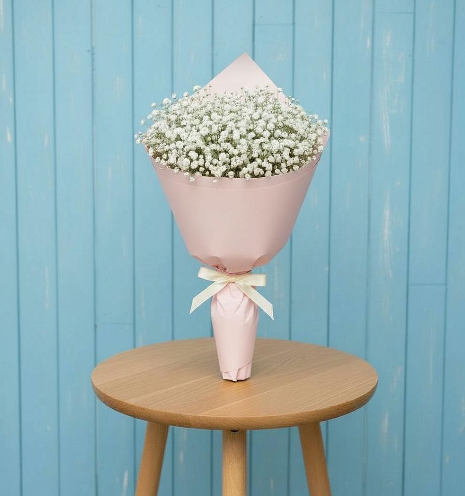 Букет цветов из: Гипсофила в Железнодорожном Калининградской области