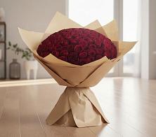 Букет 101 Красная роза #REPLACE_PRED# Железнодорожном Калининградской области