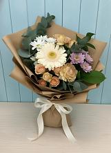 Букет цветов из:  Герберы и Хризантемы #REPLACE_PRED# Железнодорожном Калининградской области