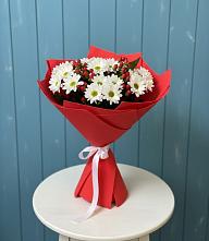Букет цветов из:  Хризантемы #REPLACE_PRED# Железнодорожном Калининградской области