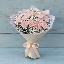 Букет цветов из:  Гвоздики в Железнодорожном Калининградской области