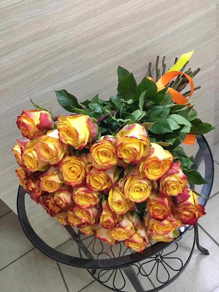 Букет Желтые розы в Железнодорожном Калининградской области