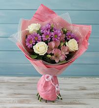Букет цветов из:  Герберы в Железнодорожном Калининградской области