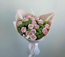 Букет цветов из:  Розы и Хризантемы в Железнодорожном Калининградской области