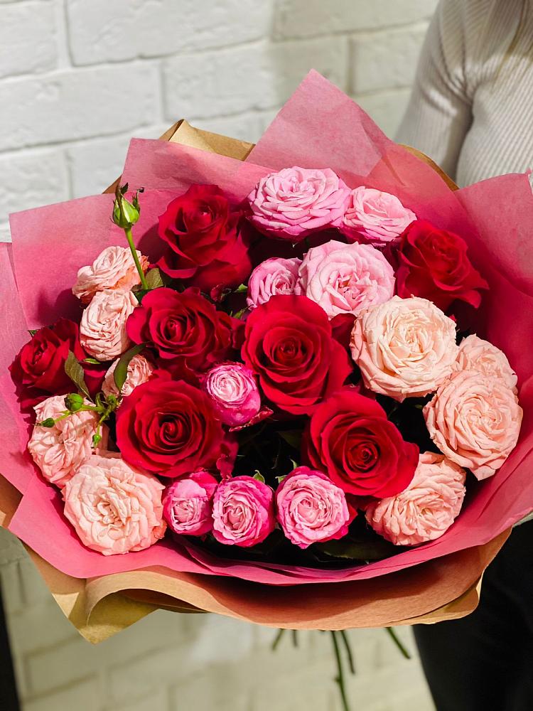 Букет цветов из: Розы в Железнодорожном Калининградской области