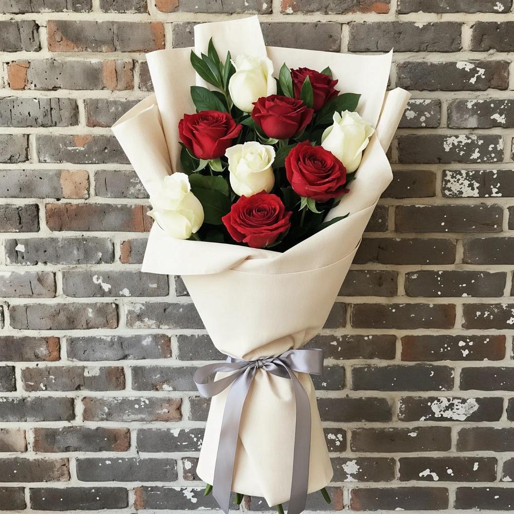 Букет цветов из: Розы в Железнодорожном Калининградской области