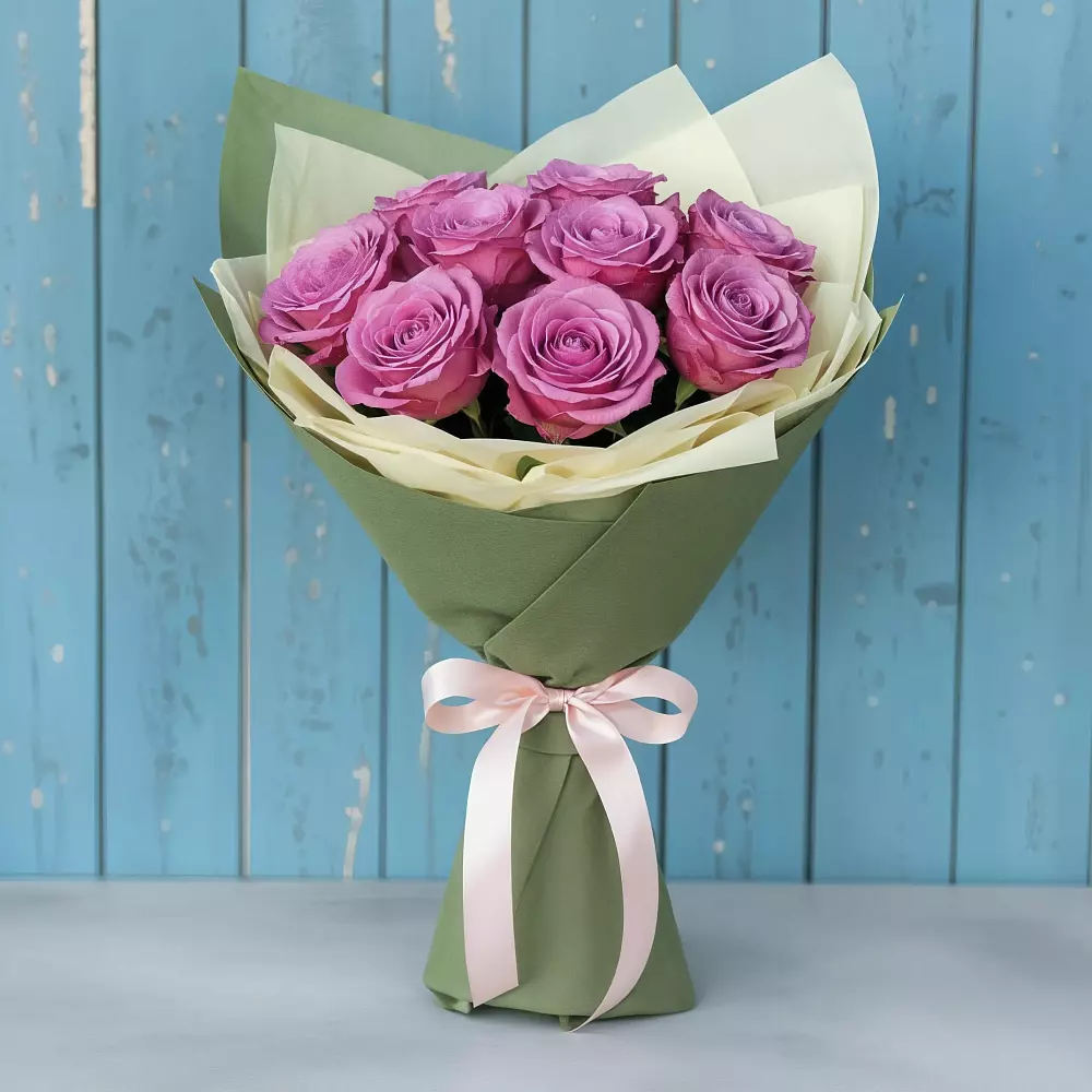 Букет Розы Фёрст Леди в Железнодорожном Калининградской области