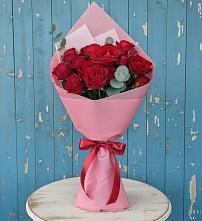 Букет цветов из:  Розы в Железнодорожном Калининградской области