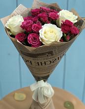 Букет цветов из:  Розы в Железнодорожном Калининградской области