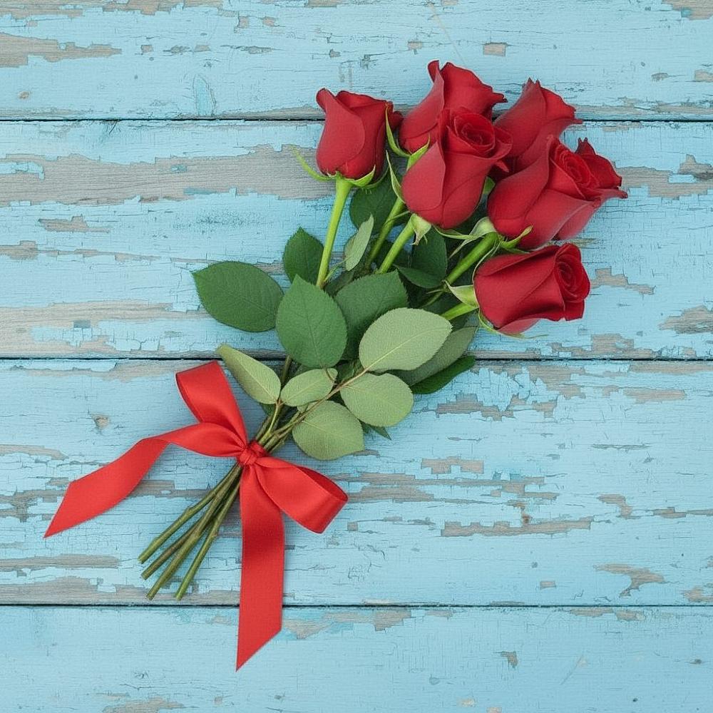 Букет Красные розы в Железнодорожном Калининградской области